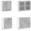 JEDNOSTKA KUCHENNA LYON 4 PCS BETONOWY SZARY