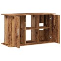 VidaXL Szafka pod akwarium, stare drewno, 101x41x58 cm