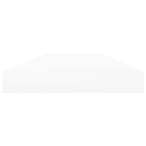 PÓŁKI ŚCIENNE 2 SZT. DĘBOWO-BIAŁE 120X235X38CM