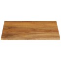 VidaXL Blat stołu z naturalną krawędzią, 80x80x3,8 cm, drewno mango