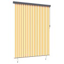 ROLETA BIAŁY I POMARAŃCZOWY 200X250CM MATERIAŁ I ALUMINIUM