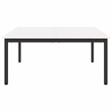 VidaXL Stolik kawowy Biały 100 x 100 x 45 cm Lite drewno sosnowe