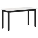VidaXL ławka Biały 80 x 35 x 45 cm Lite drewno sosnowe