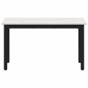 VidaXL ławka Biały 80 x 35 x 45 cm Lite drewno sosnowe