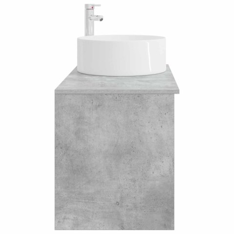 ZESTAW MEBLI ŁAZIENKOWYCH 2 PCS BETONOWY SZARY