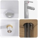 ZESTAW MEBLI ŁAZIENKOWYCH 2 PCS DĄB ARTISAN DREWNO INŻYNIERYJNE