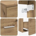 ZESTAW MEBLI ŁAZIENKOWYCH 2 PCS DĄB ARTISAN DREWNO INŻYNIERYJNE