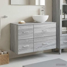ZESTAW MEBLI ŁAZIENKOWYCH 2 PCS SZARY SONOMA