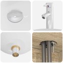 ZESTAW MEBLI ŁAZIENKOWYCH 2 PCS DĄB SONOMA DREWNO INŻYNIERYJNE