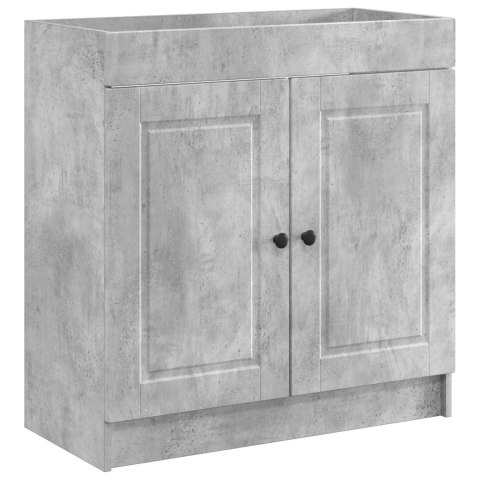 ZESTAW MEBLI ŁAZIENKOWYCH BETONOWY SZARY 56X37,5X81CM
