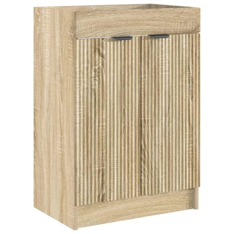 ZESTAW MEBLI ŁAZIENKOWYCH DĄB SONOMA 78,5X37,5X81CM