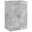 ZESTAW MEBLI ŁAZIENKOWYCH BETONOWY SZARY 61X40X84,5CM