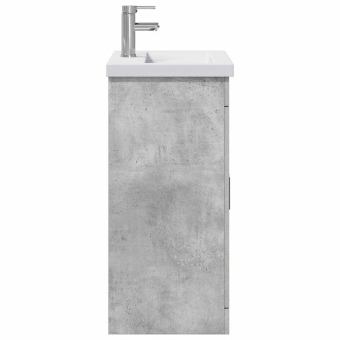 ZESTAW MEBLI ŁAZIENKOWYCH BETONOWY SZARY 61X40X84,5CM