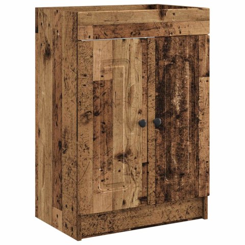 ZESTAW MEBLI ŁAZIENKOWYCH STARE DREWNO 78,5X37,5X81CM