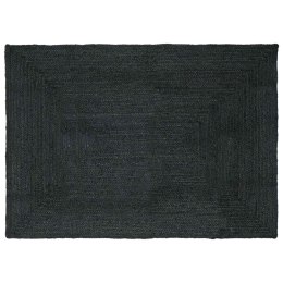 VidaXL Dywany pokojowe Prostokątny ciemnoszary 160 x 230 cm Juta