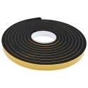 VidaXL Taśma samoprzylepna z pianki 10 pcs Czarny 15mm x 5m Pianka CR