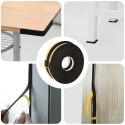 VidaXL Taśma samoprzylepna z pianki 2 pcs Czarny 15mm x 10m Pianka CR