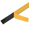 VidaXL Taśma samoprzylepna z pianki 5 pcs Czarny 10mm x 10m Pianka CR