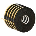 TAŚMA SAMOPRZYLEPNA Z PIANKI 5 PCS CZARNY 10MMX10M PIANKA CR