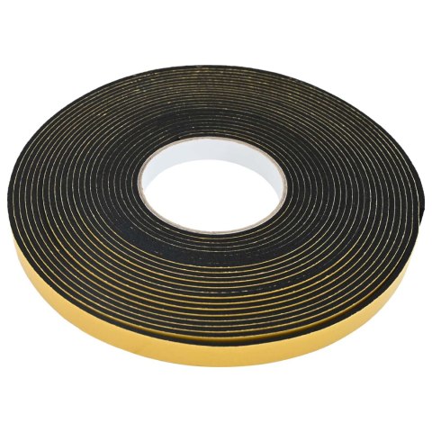 TAŚMA SAMOPRZYLEPNA Z PIANKI 5 PCS CZARNY 15MMX10M PIANKA CR