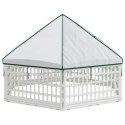 VidaXL 6-panelowy wybieg dla psa Biały 179 x 151 x 114 cm