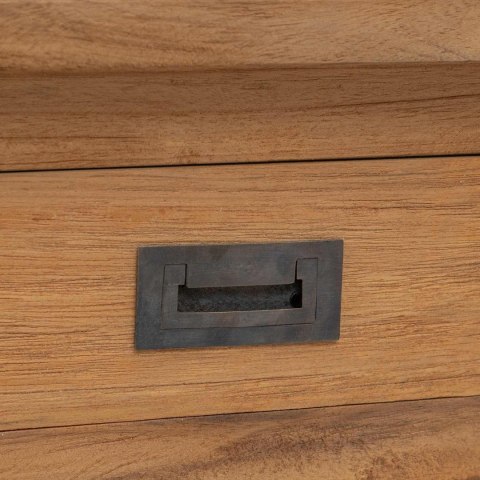 KONSOLA NATURALNY 110X30X80CM LITE DREWNO TEAKOWE
