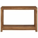 VidaXL Konsola naturalny 110 x 35 x 75 cm Lite drewno teakowe