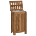 KOSZ NA PRANIE NATURALNY 35X25X60CM LITE DREWNO TEAKOWE