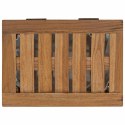 KOSZ NA PRANIE NATURALNY 35X25X60CM LITE DREWNO TEAKOWE