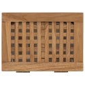 KOSZ NA PRANIE NATURALNY 35X25X60CM LITE DREWNO TEAKOWE