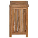 KOSZ NA PRANIE NATURALNY 50X35X60CM LITE DREWNO TEAKOWE