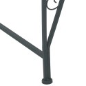 VidaXL Ławka Drzewna 4-Liczba miejsc 160 x 80 x 44 cm Stal