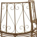 ŁAWKA DRZEWNA 4-LICZBA MIEJSC 160X80X89CM STAL