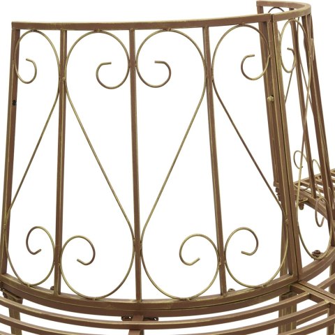 ŁAWKA DRZEWNA 4-LICZBA MIEJSC 160X80X89CM STAL