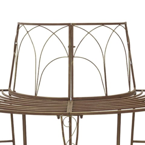 ŁAWKA DRZEWNA 4-LICZBA MIEJSC 160X80X89CM STAL