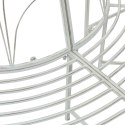 VidaXL Ławka Drzewna 4-Liczba miejsc 160 x 80 x 89 cm Stal