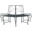 ŁAWKA DRZEWNA 4-LICZBA MIEJSC 160X80X89CM STAL