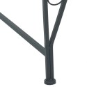 ŁAWKA DRZEWNA 4-LICZBA MIEJSC 160X80X89CM STAL