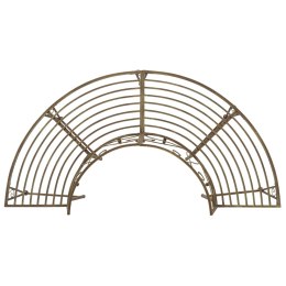 VidaXL Ławka Drzewna 4-Liczba miejsc 160 x 80 x 89 cm Stal