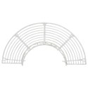 VidaXL Ławka Drzewna 4-Liczba miejsc 160 x 80 x 89 cm Stal