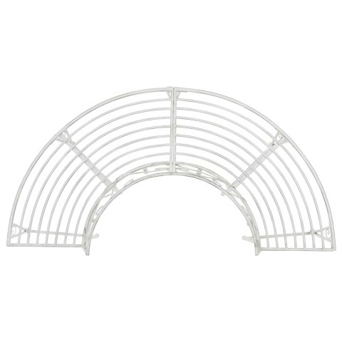 VidaXL Ławka Drzewna 4-Liczba miejsc 160 x 80 x 89 cm Stal