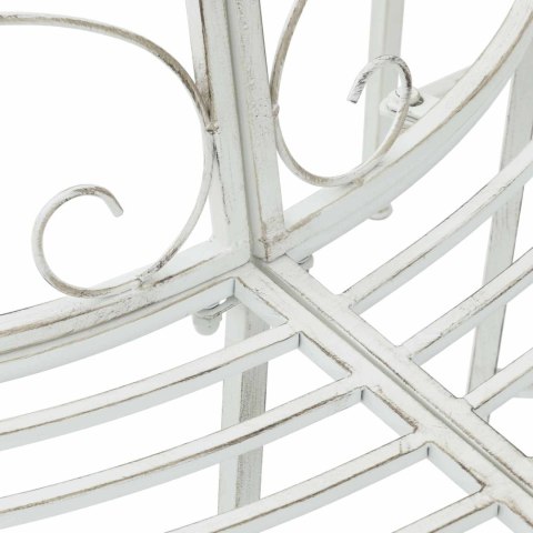 VidaXL Ławka Drzewna 4-Liczba miejsc 160 x 80 x 89 cm Stal
