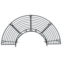 ŁAWKA DRZEWNA 4-LICZBA MIEJSC 160X80X89CM STAL