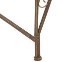 ŁAWKA DRZEWNA 4-LICZBA MIEJSC 160X80X89CM STAL