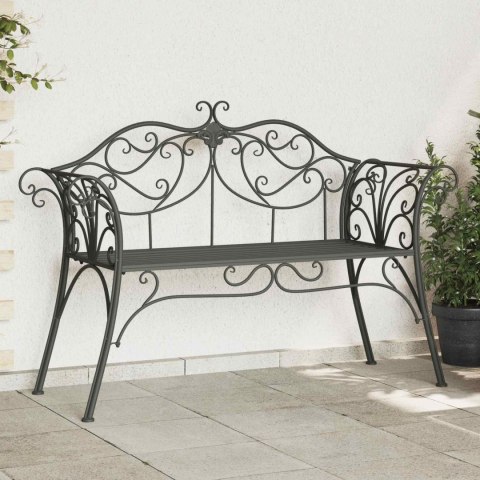 ŁAWKA OGRODOWA 2-LICZBA MIEJSC 130X47X90CM STAL
