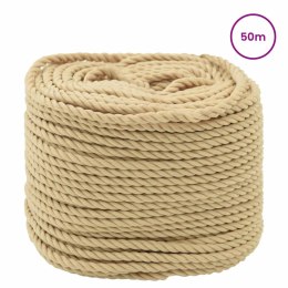 VidaXL Lina do łodzi 50 m 0.6 naturalny PP
