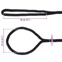 LINA DO ŁODZI 12 MM 9 M CZARNY POLIESTER