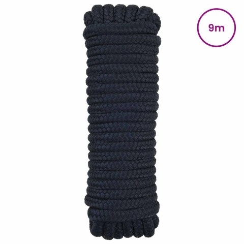 LINA DO ŁODZI 12 MM 9 M NIEBIESKI KRÓLEWSKI POLIESTER
