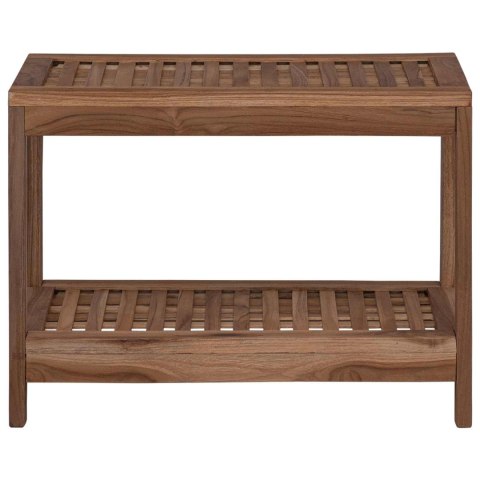 VidaXL Stolik Nocny Łazienkowy naturalny 60 x 30 x 45 cm