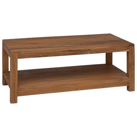 STOLIK KAWOWY NATURALNY 100X50X40CM LITE DREWNO TEAKOWE